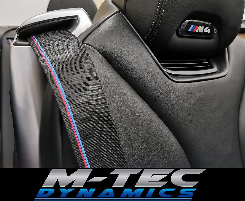 BMW 1-SERIES E8X COMPETITION SEAT BELT SET (E81 3DR HATCH & E82 COUPE INC 1M)